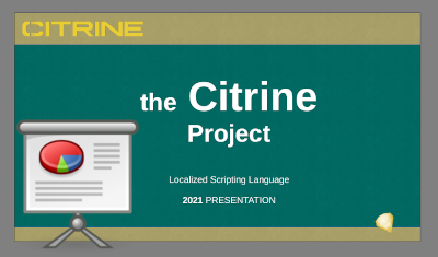 Citrine Conference Presentation Slide Show PDF